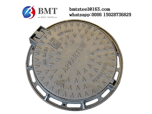 Anti settlement Circular Ductile iron manhole cover