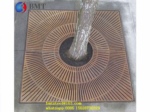 arious specifications and sizes support customized  cast iron tree pool grate