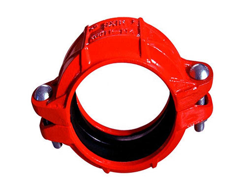 Ductile iron pipe and fittings flanged